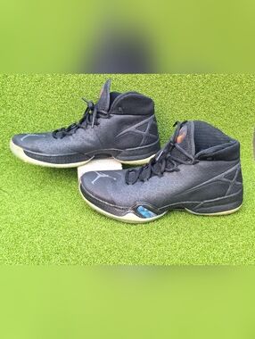 Nike Air Jordan XXX Men's Size 11 Black Cat Galaxy. ASG. 811006-010 White Blue.
